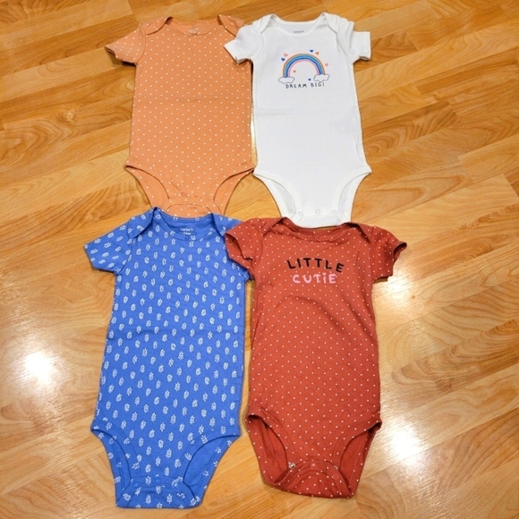 Carter's Other - Carter's Short Sleeve Onesie Bundle Size 24 Months